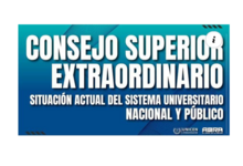 Sesión Extraordinaria del Consejo Superior, el miércoles 23/10