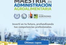 Inscripción a la Maestría en Administración Agroalimentaria