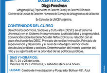 Derecho: curso de postgrado