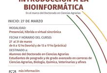 Agronomía: dictarán curso de postgrado sobre introducción a la bioinformática 
