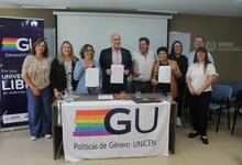 Rectorado junto a gremios docente y nodocente firmaron la Licencia por VG