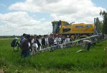 Jornada de campo en chacra de Agronomía